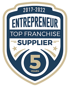 2017 to 2022 Entreprenuer Magazine Top Franchise Supplier
